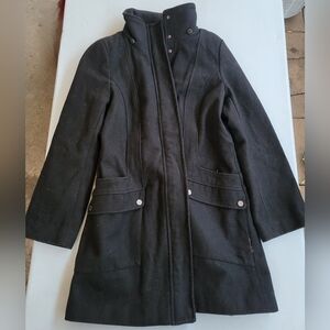 Calvin Klein Elegant Black Trench Coat
